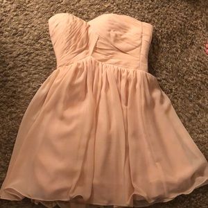 Pink bridesmaid dress